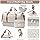 Amazon.com | Large Travel Duffel Bag with Shoe Compartment, Weekender ...