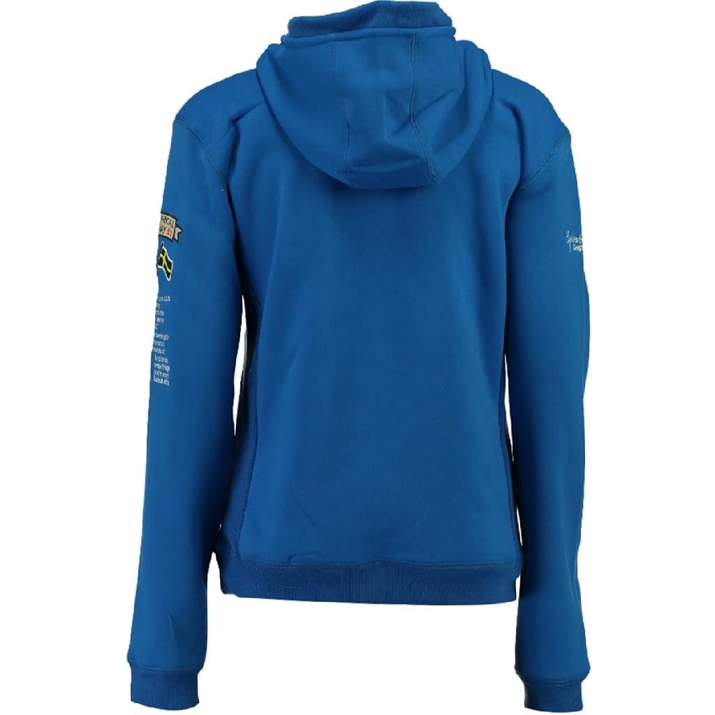 Geographical Norway - Felpa con cappuccio da uomo a maniche lunghe, modello Gymclass
