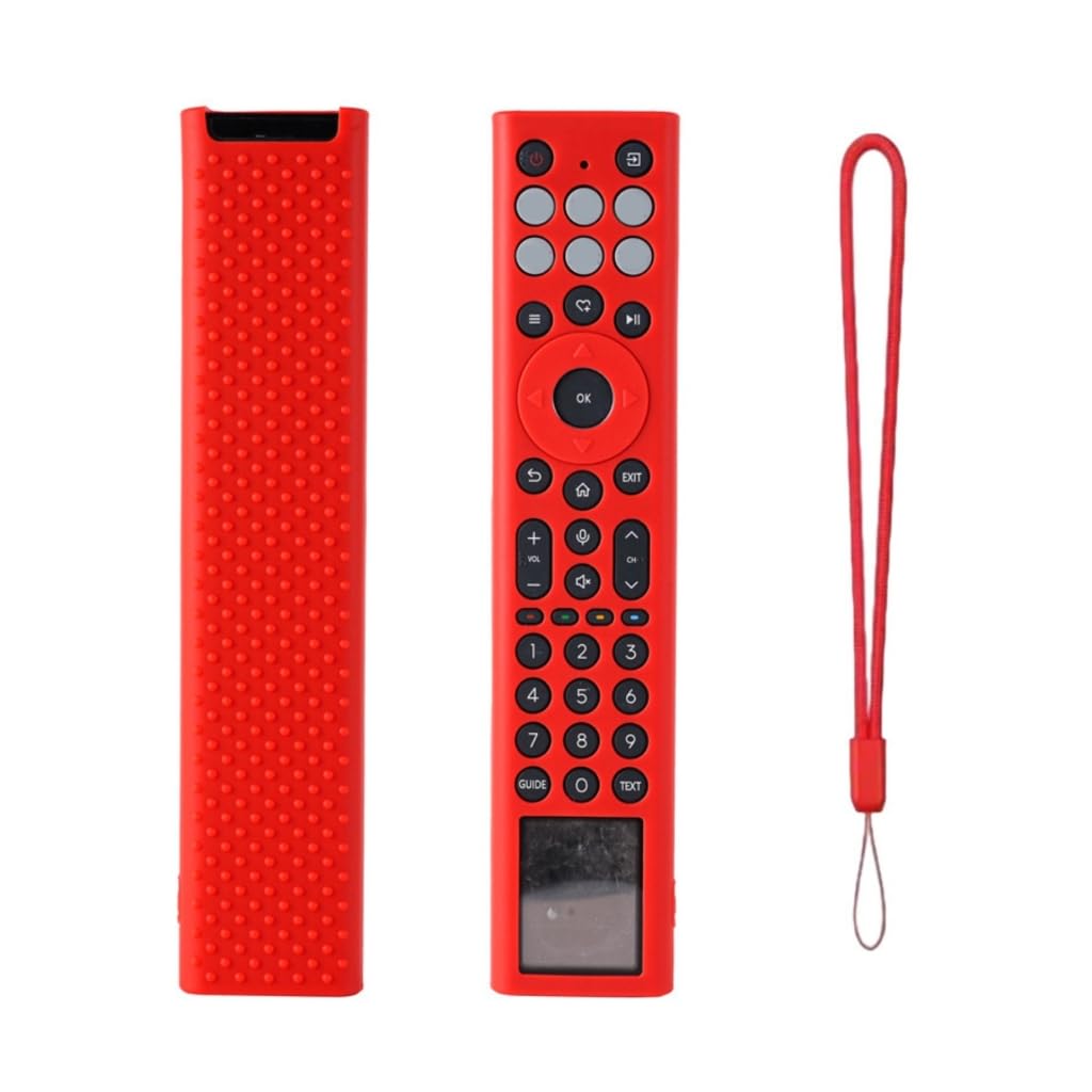 Elnwnnkc Silicone Remote Controls Cover for ERF6A66 TVs Solar Remote Protectors with Multiple Color