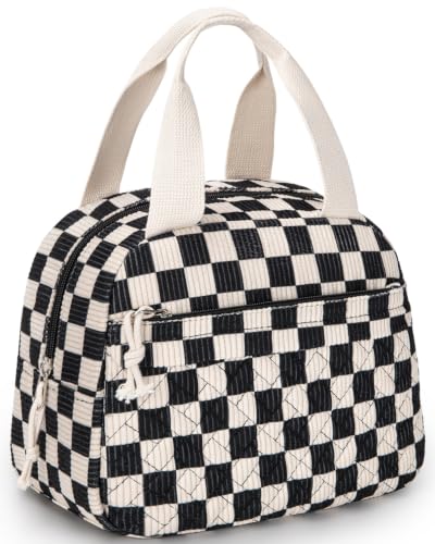 Reusable Lunch Bag for Women Girl: Cute Insulated Lunch Box for Work School