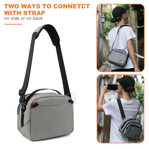Bolsa cámara TULLIO pequeña impermeable para DSLR miniatura 4