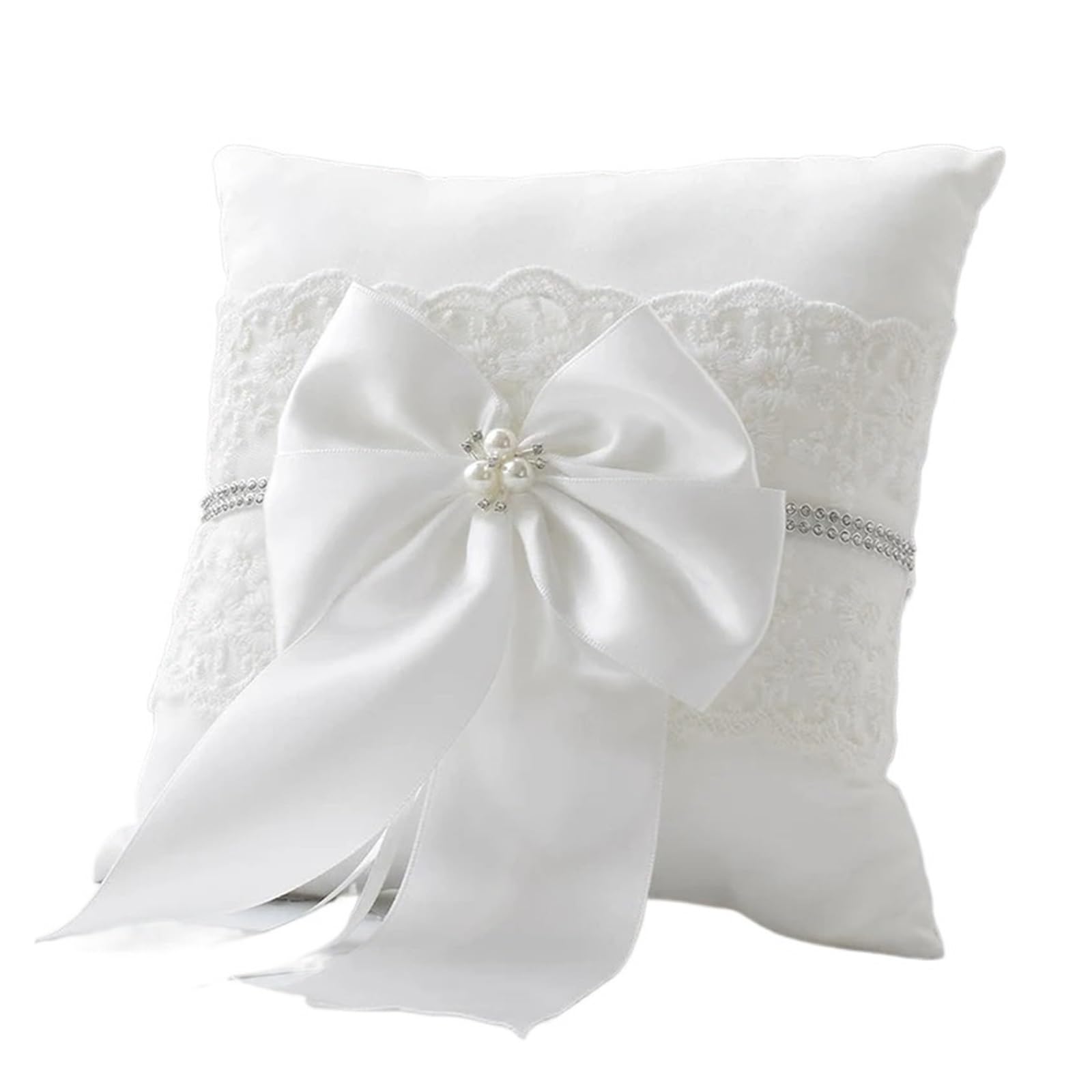 Panier de mariage en soie haut de gamme brodé de perles fines