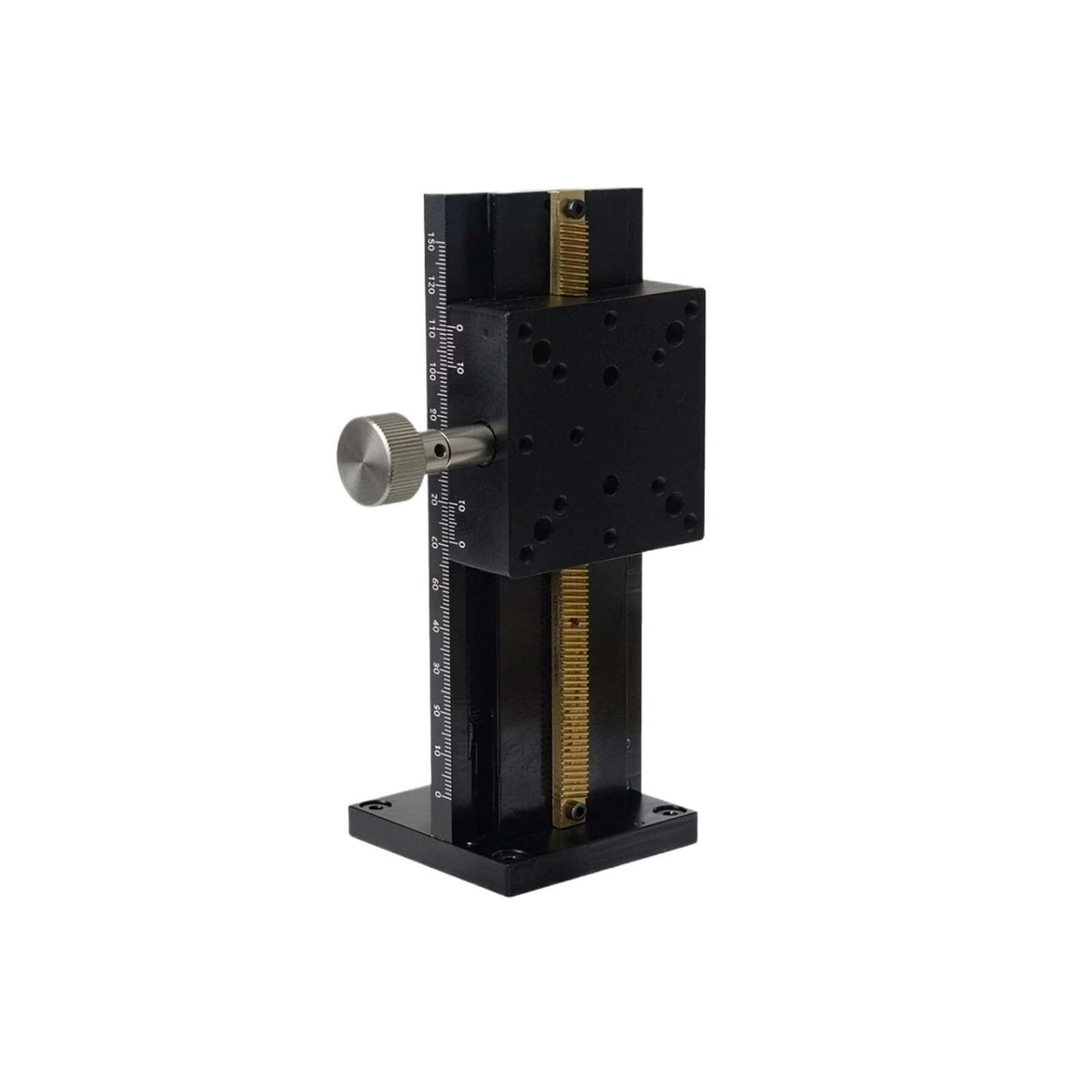 Plataforma de elevación eje Z LWZ60-100 con estante de engranaje manual para ajuste vertical 6