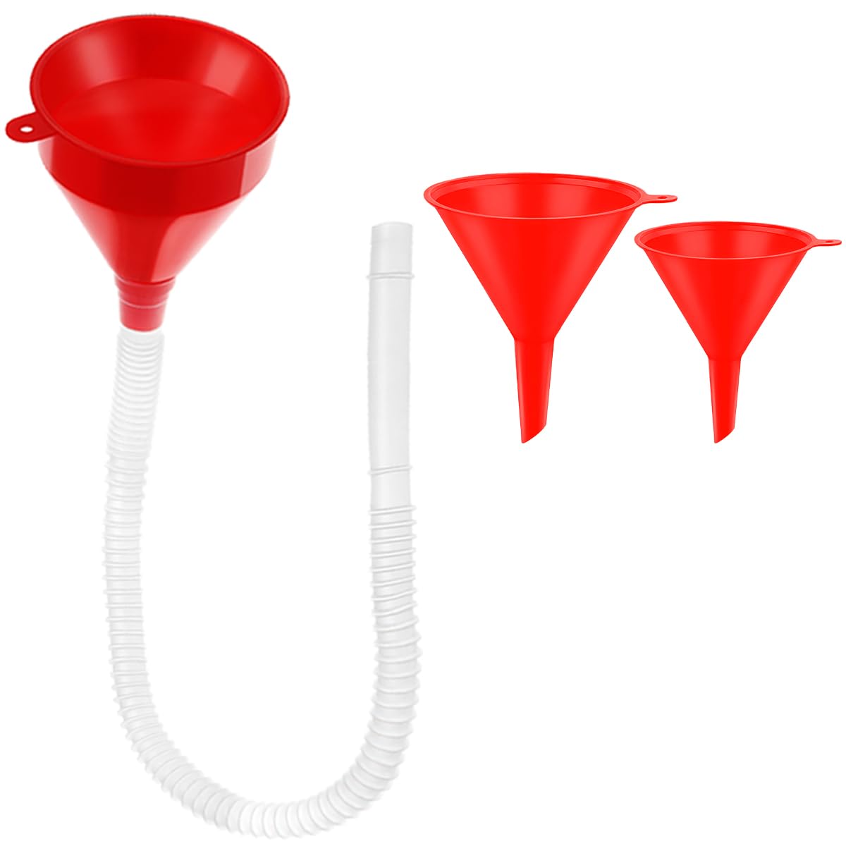 Arcimatto 3 Pack Automotive Oil Funnels Set - oil system tools | Mubboo