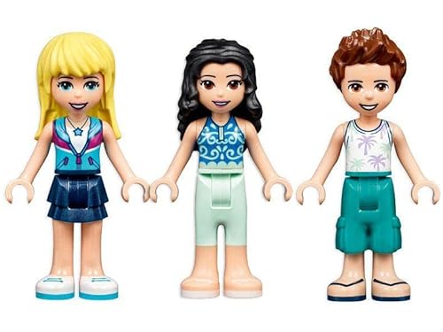 Friends Forest Camper Van and Sailboat 41681 Building Kit; Forest Toy; New 2021 (487 Pieces) - Lego - Immagine 4