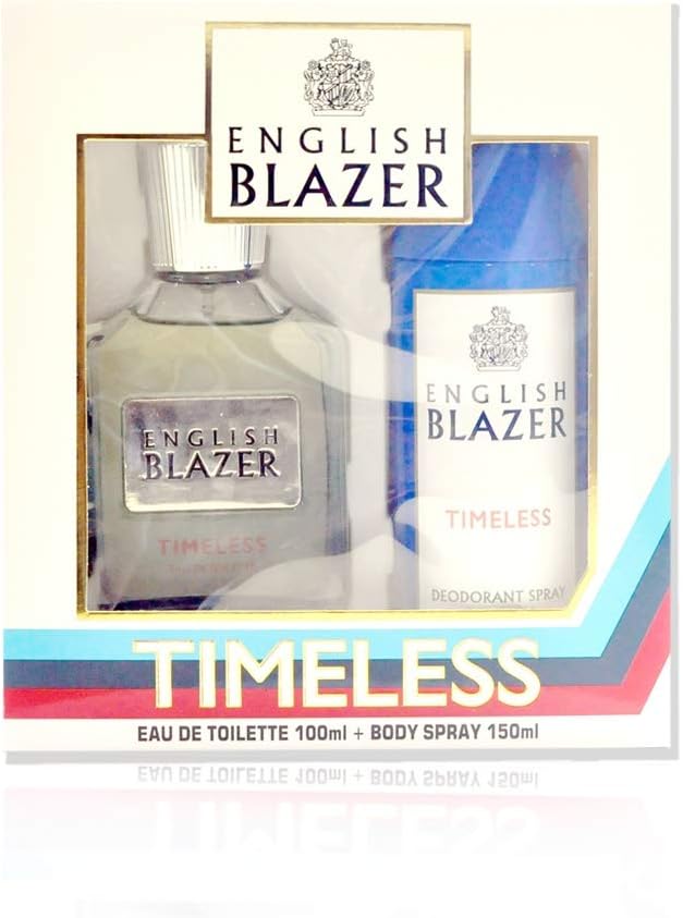 Timeless Gift Set Deodorant Body Spray - 150 Ml And Eau De Toilette - 100 Ml
