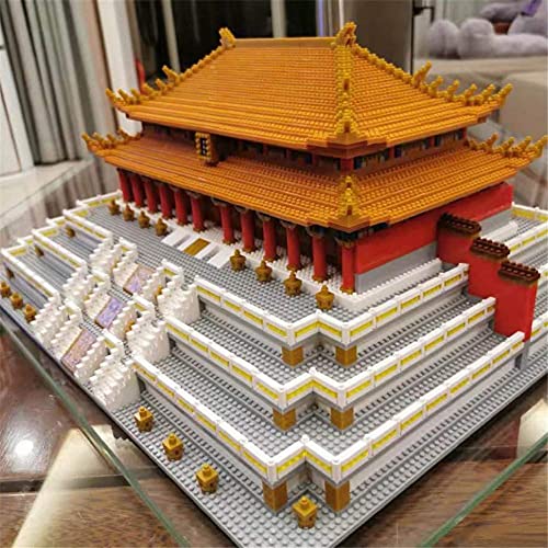 n.g. Wohnkultur Weltberühmte Architektur Der Kaiserpalast Taihe Palace 3D DIY Mini Diamond Blocks Bricks Building Toy… – Bild 6