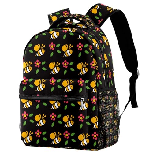 Sac de voyage décontracté abeille multicolore 40cm, fini le désordre