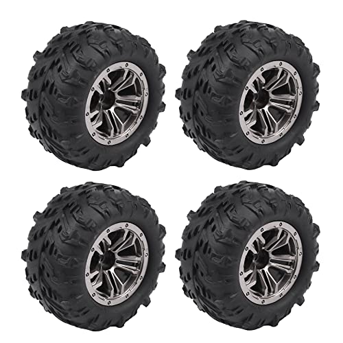 100% di zecca Dropfree 4 pneumatici per Xinlehong Q901 Q902 Q903 9130 9136 9137 9138 1/16 RC Car Upgrade Parti 1