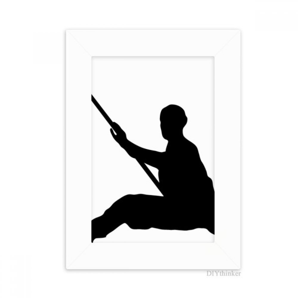 Cadre photo Shaolin Monk multicolore avec vitre de protection 13x18cm