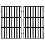 GasSaf 7638 Grill Grates for Weber Spirit 300 310 315 320 330, 17.5x12 Cast Iron Grates for Genesis 1000-3500, Genesis Gold Silver Platinum B/C, Spirit 700, Weber 900, Replace Grill Parts 7639 65906