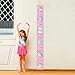 Sylfairy Growth Chart, Kids Wall Ruler Removable Height Measure Chart for Boys Girls Growth Ruler Unicorn Wall Room Decoration 79
