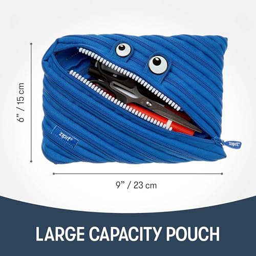 Image of ZIPIT Monster Jumbo Pencil Case, Royal Blue