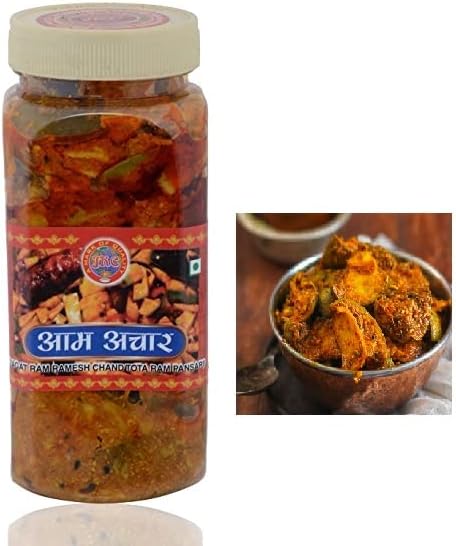 JRC Homemade Mango Pickle, 400 Gms | Vegan Pickle | आम का अचार