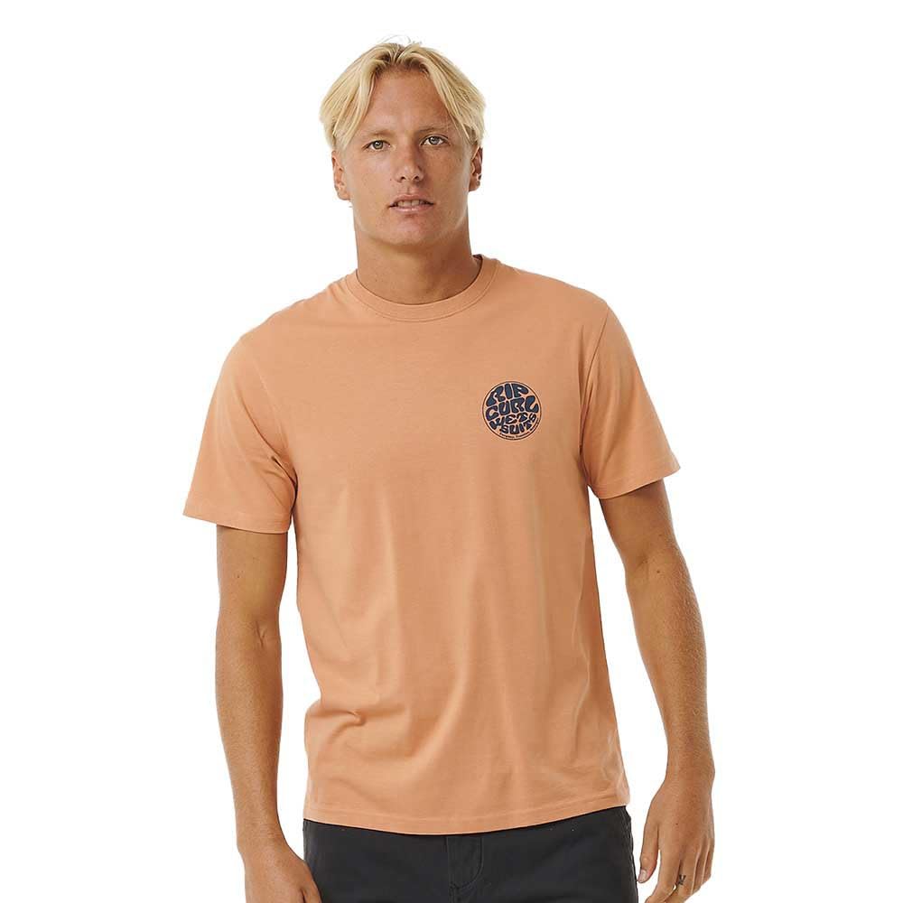 Rip Curl Men's Beige Wetsuit Icon Short Sleeve T-Shirt M