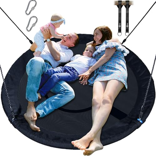 Trekassy 60" Large Saucer Tree Swing Adults 900D Oxford