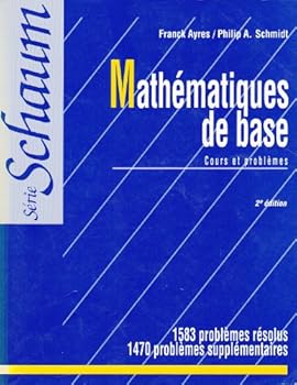 Paperback MATHEMATIQUES DE BASE. Cours et problèmes, 2ème édition [French] Book