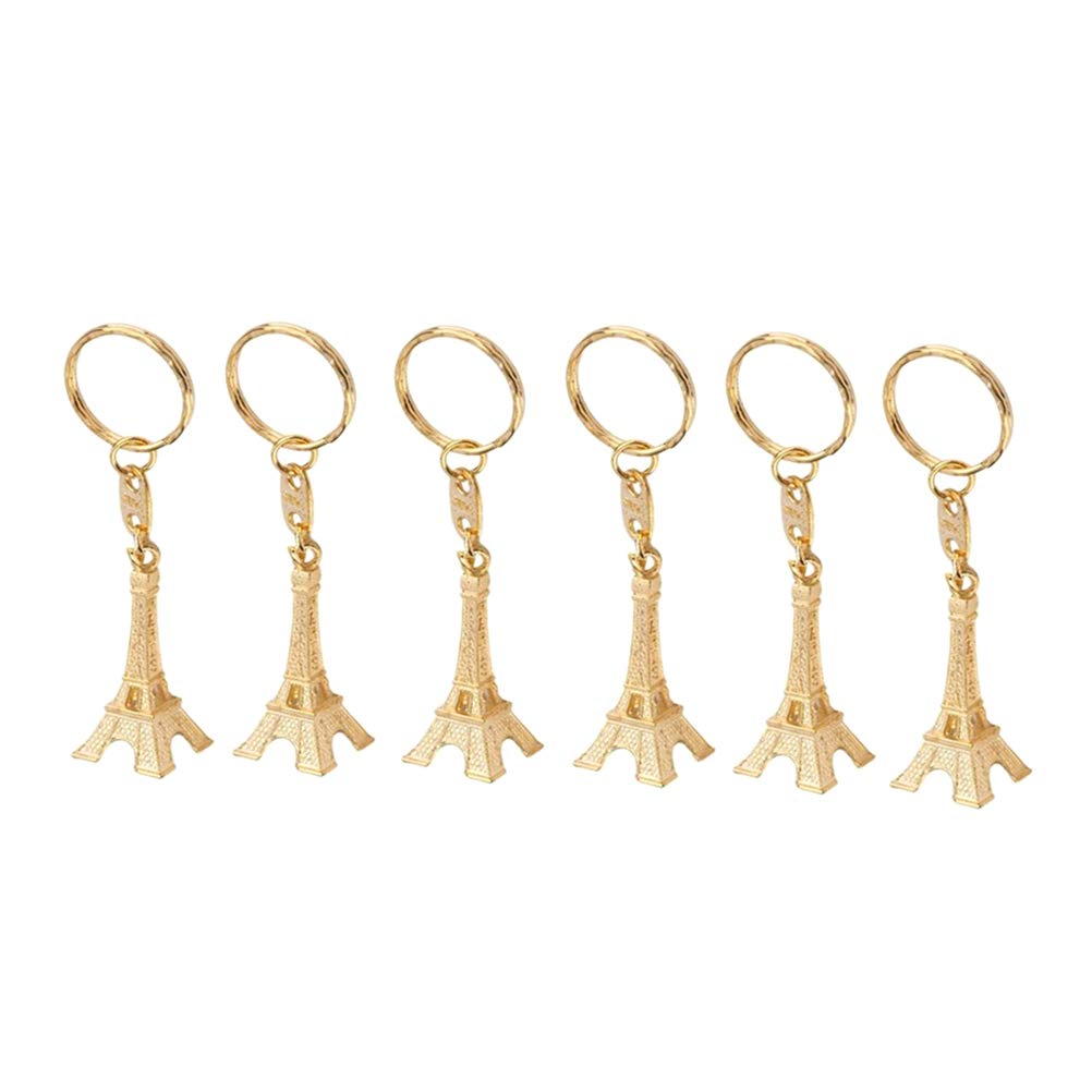 100 Breloques Tour Eiffel En Alliage - Pendentifs Vintage Pour Bijoux DIY - 5 Couleurs - 2