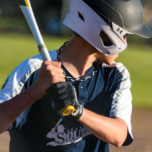 Supbomm Collane In Corda Da Baseball, Collana Intrecciata Con Colori Della Squadra Di Baseball, Regali Per Squadre, One Size ( 18" ), Nylon Silicone, Nessuna Pietra Preziosa - 3
