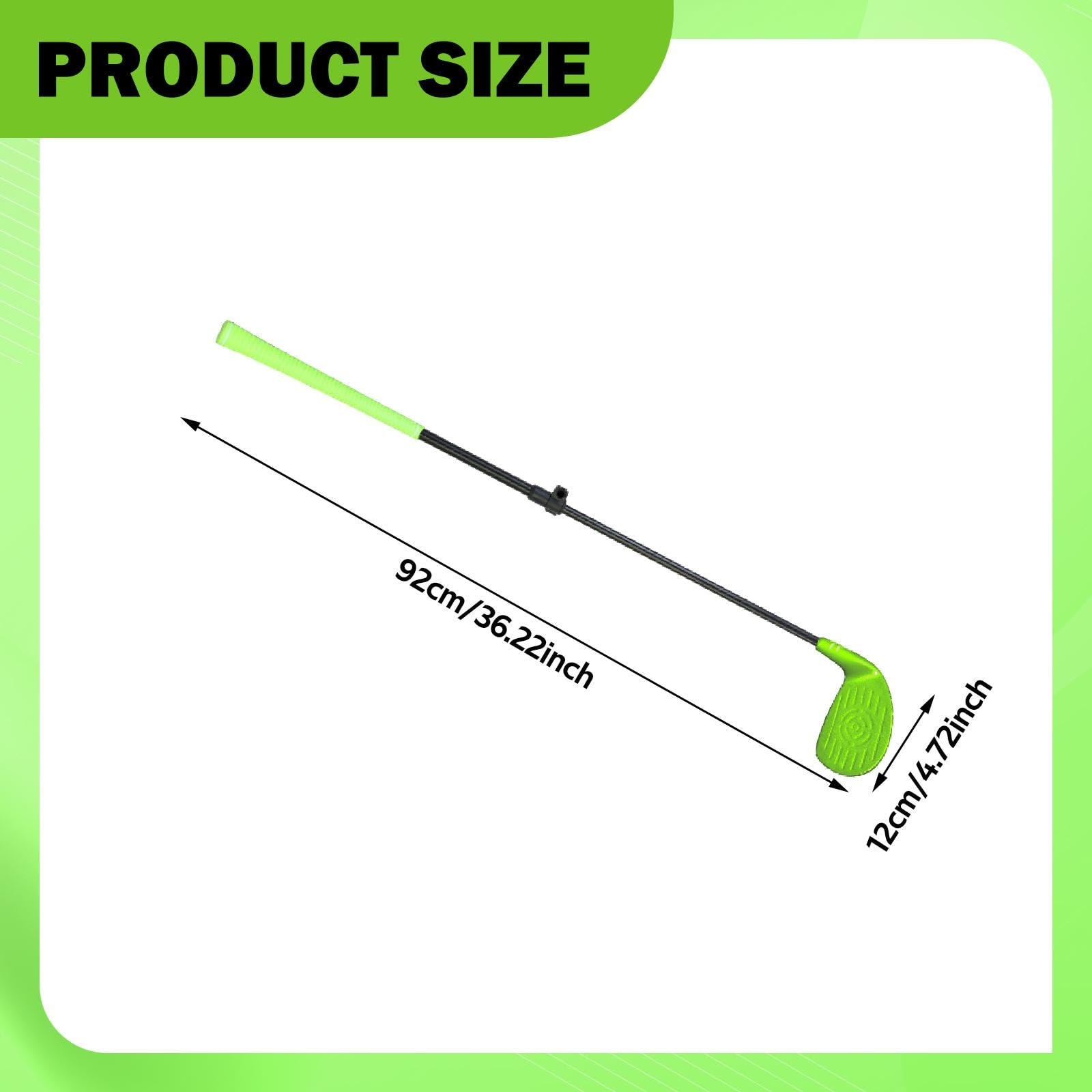 Wedge de Golf para Niños, Ajustable, Ligero, con Empuñadura Ergonómica, Palo de Golf para Chipping, Ideal para Parques, Exteriores Y Jardines.