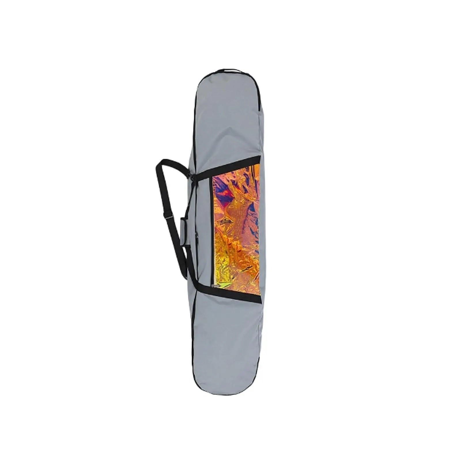 Plecak do jazdy na rolkach, Plecak na buty narciarskie Torba narty Snowboard kółkach transportowa sprzęt(Blight Gray)