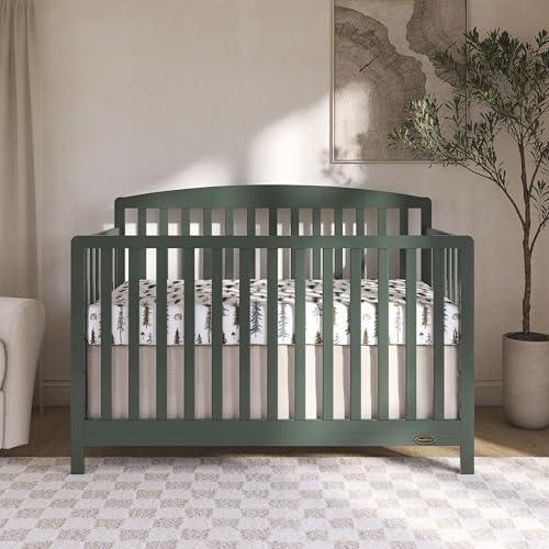 Image of Dream On Me Odelle 5-in-1 Convertible Full Size Baby Crib, GREENGUARD Gold