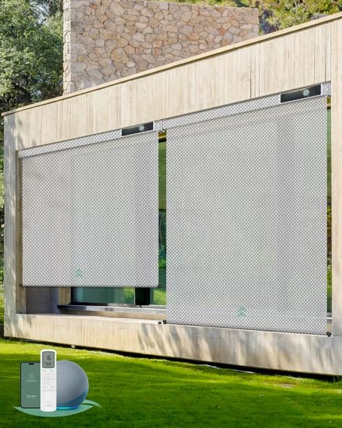 Amazon.co.jp: Yoolax 電動ロールスクリーン 屋外用 Zigbeeモデル 遮熱