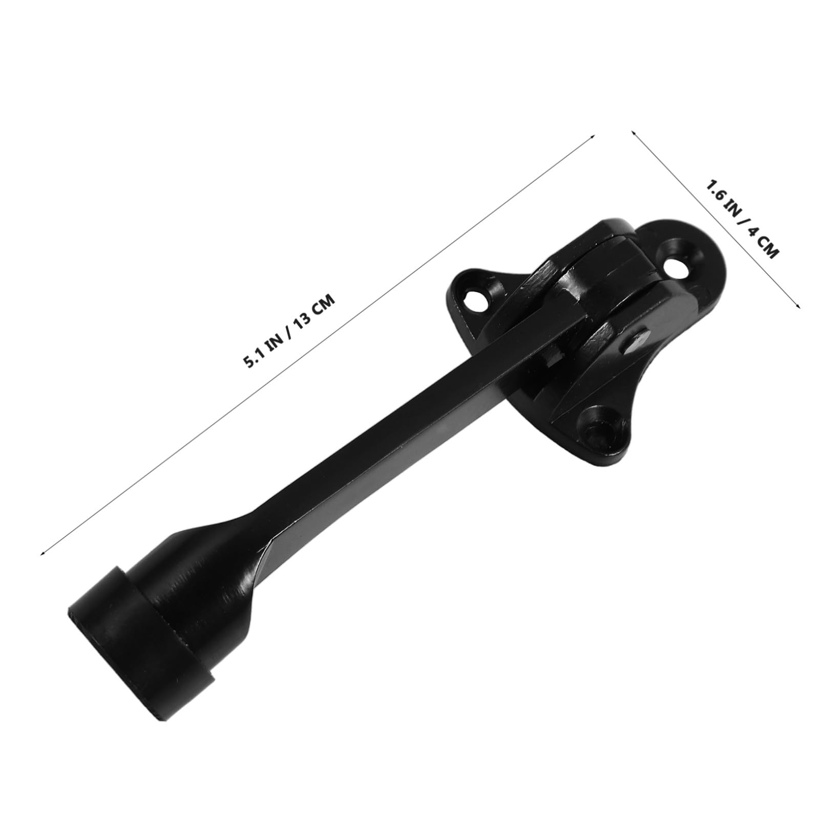 5 Piezas Tope de Puerta Antideslizante Tipo Herradura para Seguridad y Retención Hogares y Oficinas Instalación Sencilla Compatible con Múltiples Tipos de Puertas