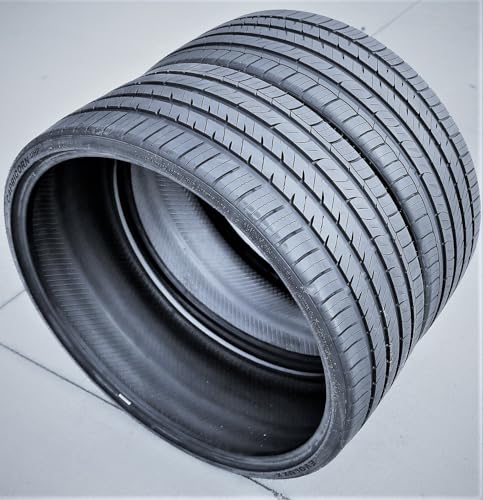 Set of 2 (TWO) Evoluxx Capricorn UHP All-Season Truck/SUV Performance Radial Tires-295/25R28 295/25/28 295/25-28 103V Load Range XL 4-Ply BSW Black Side Wall UTQG 480AA