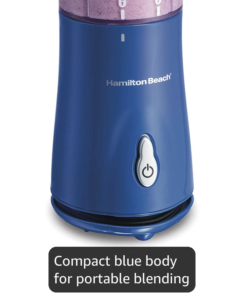 Amazon.com: Hamilton Beach Portable Blender for Shakes and