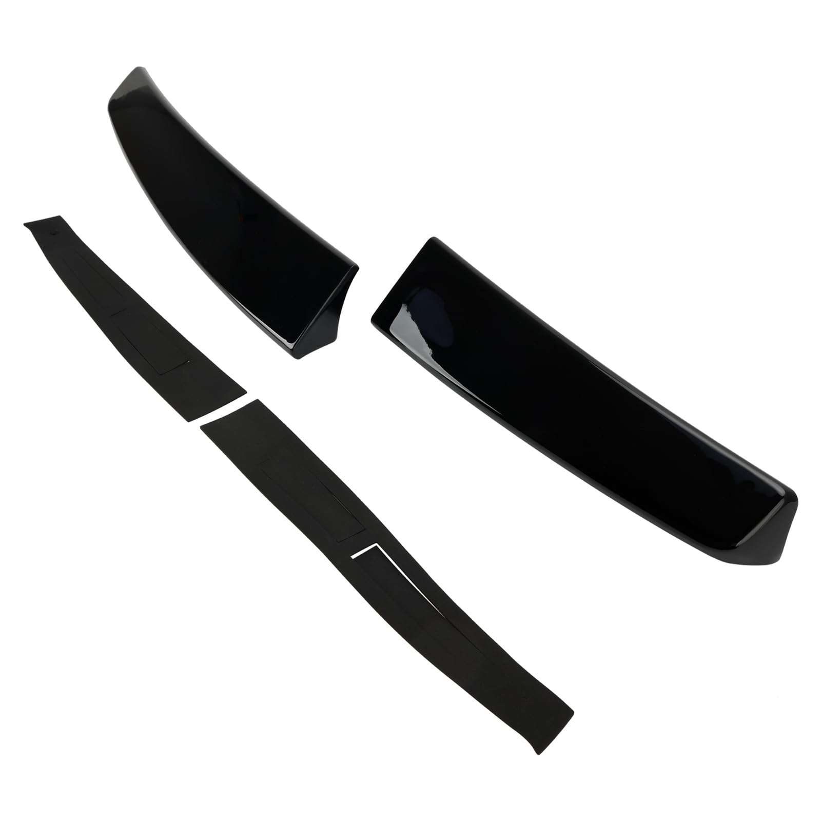 Rear Twin Barn Door Trunk Spoiler Adatto per VW Caddy Maxi 2005-2018 Gloss Black