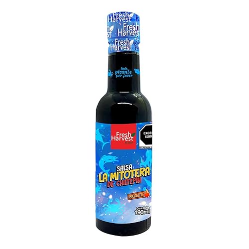 Miniatura 2 de Chiltepín La Mitotera Salsa 6.4 fl oz (6.42 Fl Oz) | Paquete con 12 piezas | Salsa picante mexicana para mariscos y aperitivos | Cosecha fresca