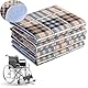 HUNAIGEE Inkontinenz-sitzauflage Inkontinenz Stuhlauflage Waschbar Wiederverwendbare Unterlage mit Antirutsch Trainingsunterlage Auflage für Sofa, Rollstuhl, Autositz 54x56cm 4St