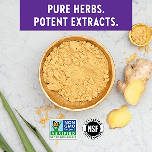 New Chapter Ginger Supplement Force With Supercritical Organic + Non-Gmo Ingredients Vegetarian Capsules, 60 Count #TOP3