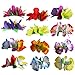 Toyvian 12 stücke Blume Haarspangen Baby Mädchen Hawaiian Hibiskus Snap Haarspange Barrettes Kinder Frauen Haarschmuck