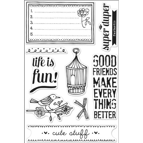 Life is Fun Stamp Set // Hero Arts