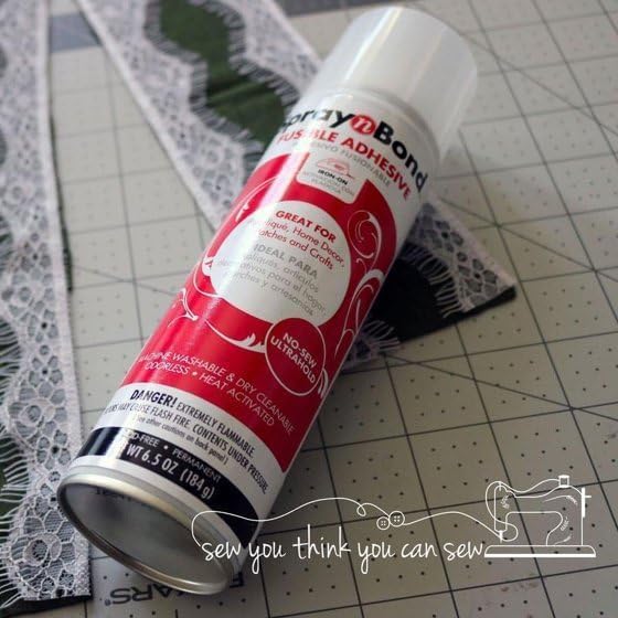 Sprayn~Bond Fusible Spray Adhesive, Heat-Activated, Permanent Hold Adhesive for Fabric, eliminates The Need for Sewing, Saving time and Effort, 6.9 oz, Pack 1