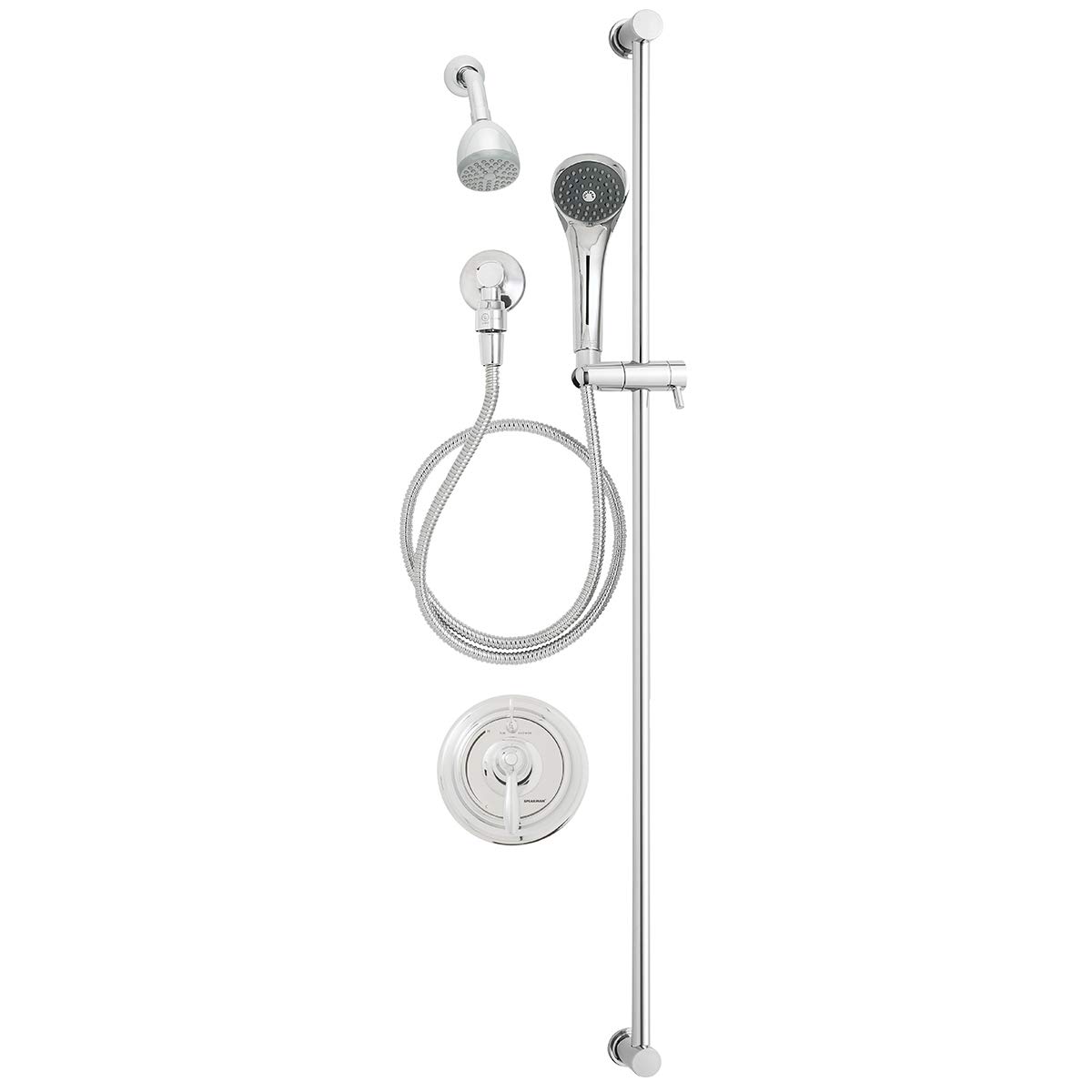 Photo 1 of ****PARTS ONLY****Speakman SLV-5460 SentinelPro Diverter Trim and Shower System (Valve not Included), Polished Chrome