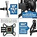 Mount-It! TV Wall Mount Bracket with Full Motion Arm Fits 13-42” Flat Screen TVs VESA 75, 100, 200, 55lb Weight Capacity WITH 15