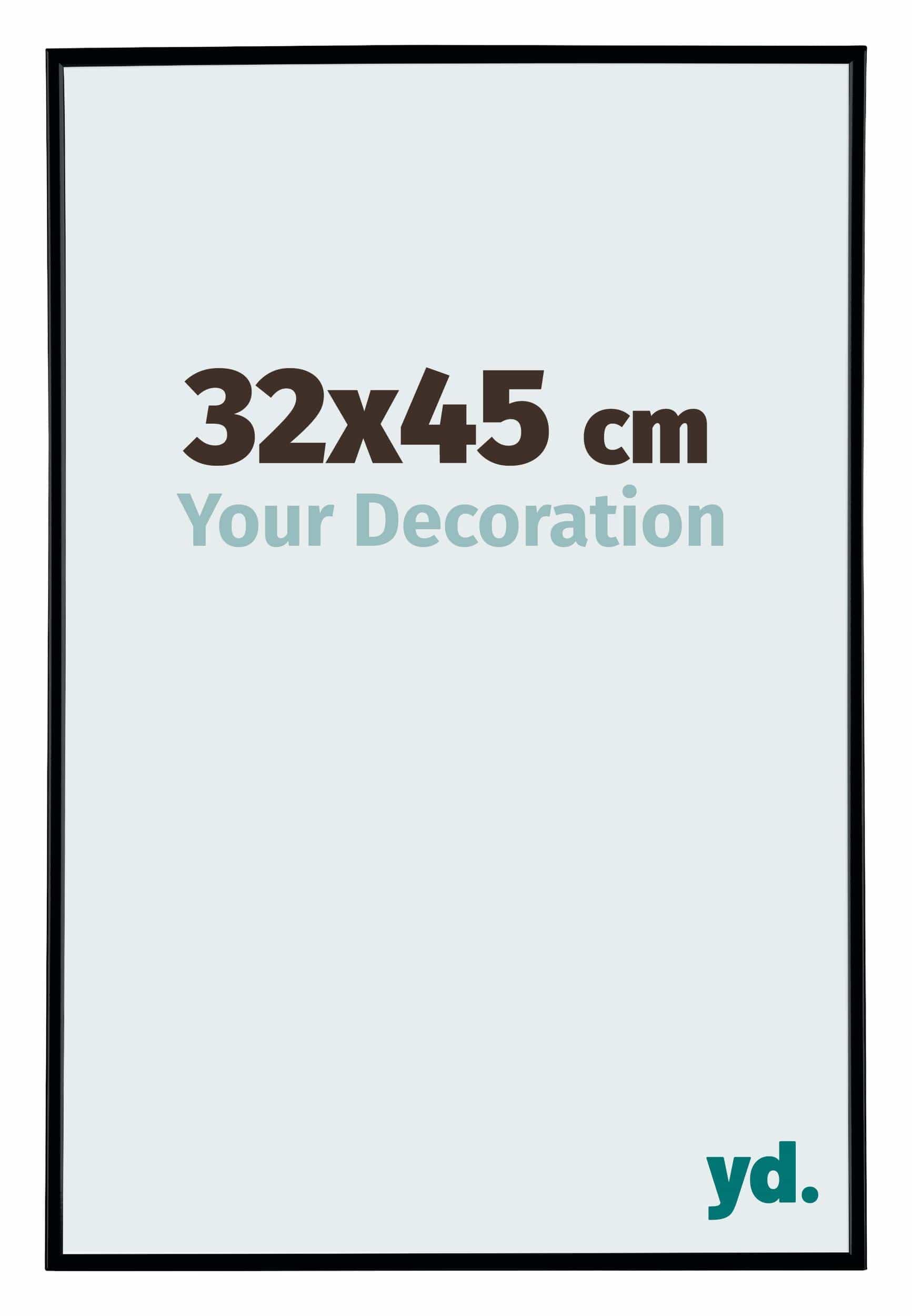 Your Decoration - Picture Frame 32x45 cm - Black Matte - Decorative Wall Frame in Plastic with Antireflection - Frame 32x45 - Evry — image 1