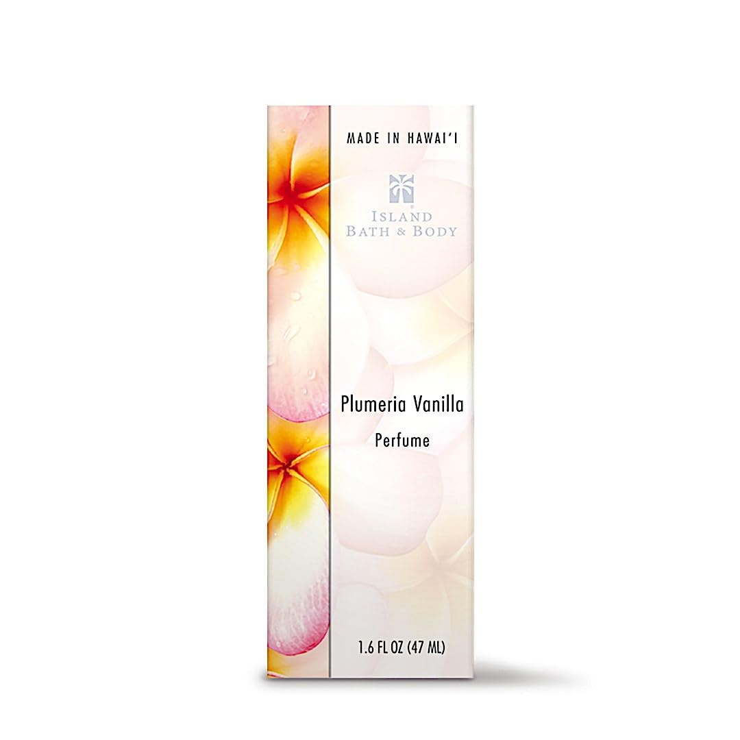 Amazon.com : The Island Bath & Body Perfume Plumeria Vanilla 1.6 