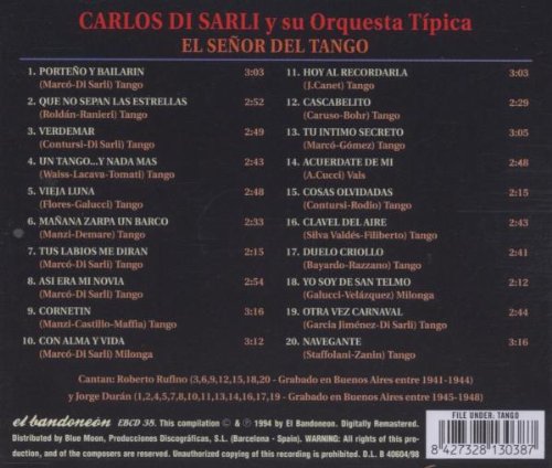 El Senor Del Tango 1941-48