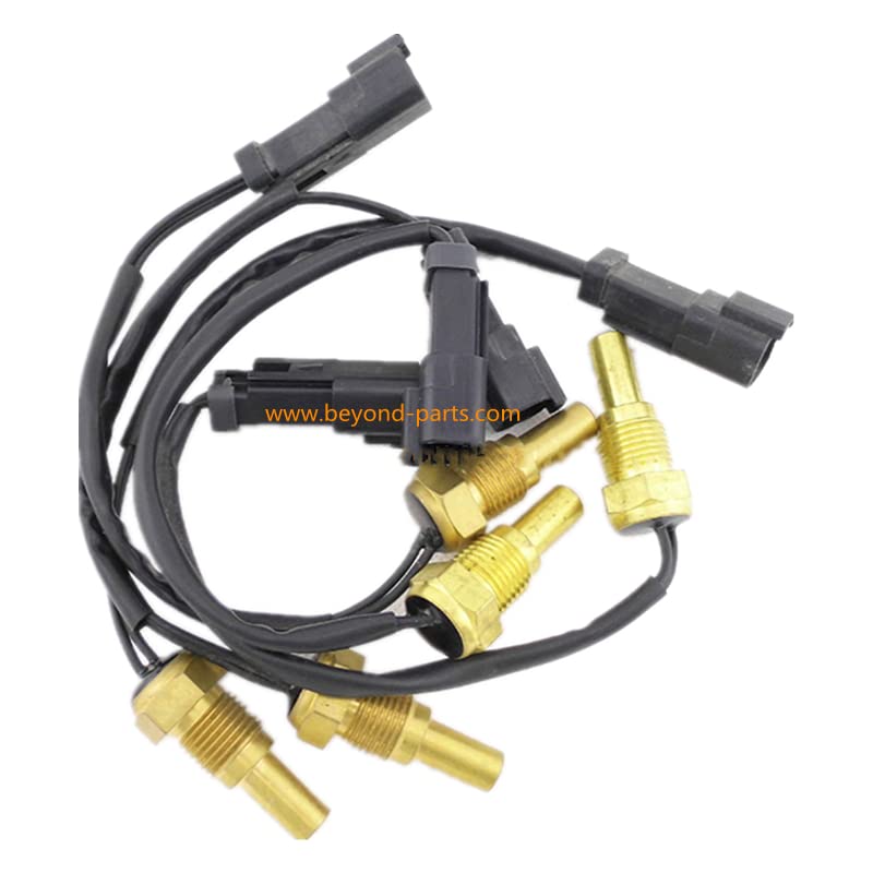 2pcs 4I-5394 4I5394 Water Temp Temperature Sensor with Plug for Caterpillar 320B E320B Excavator