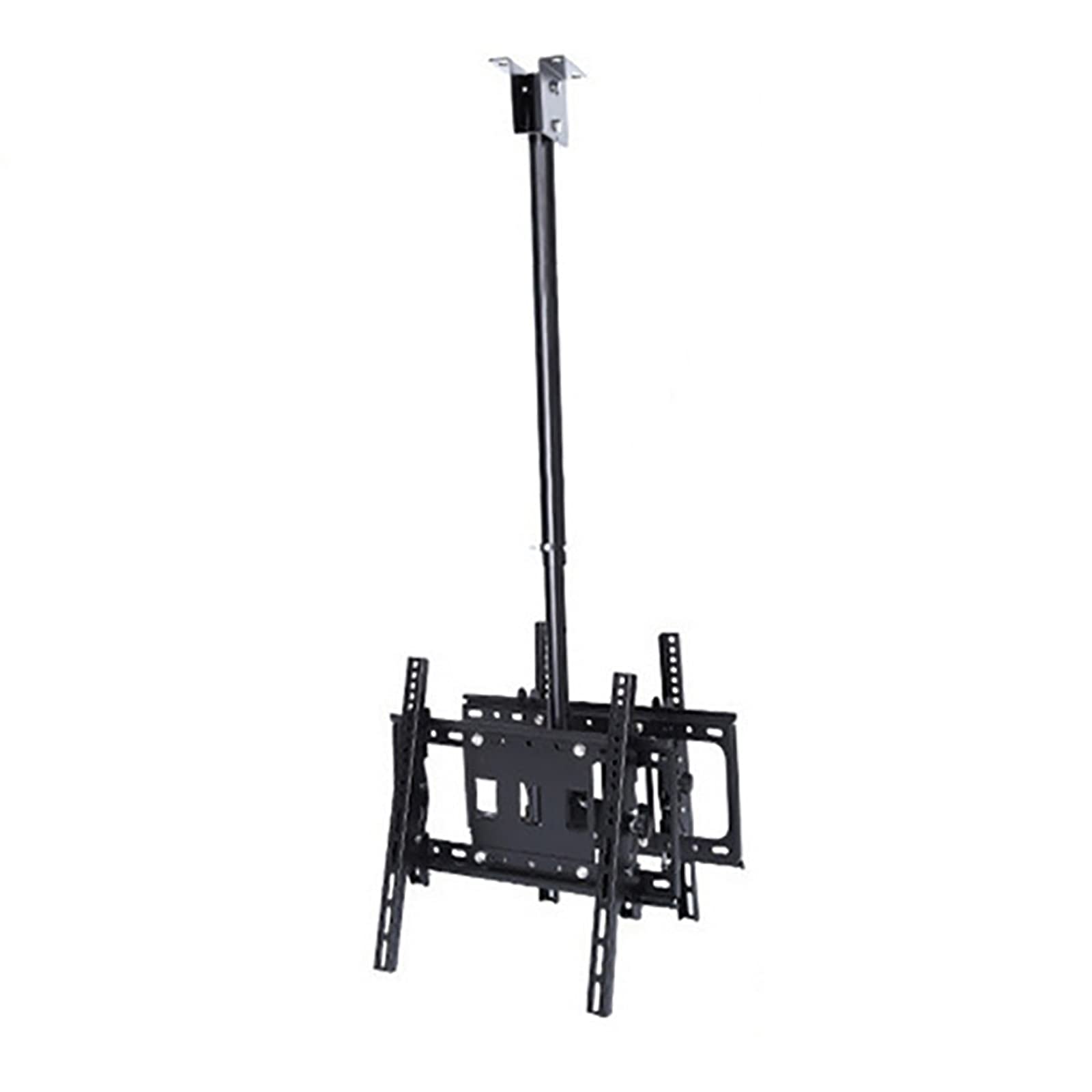 Support TV mural et plafond robuste pour deux écrans plats ou incurvés 40kg