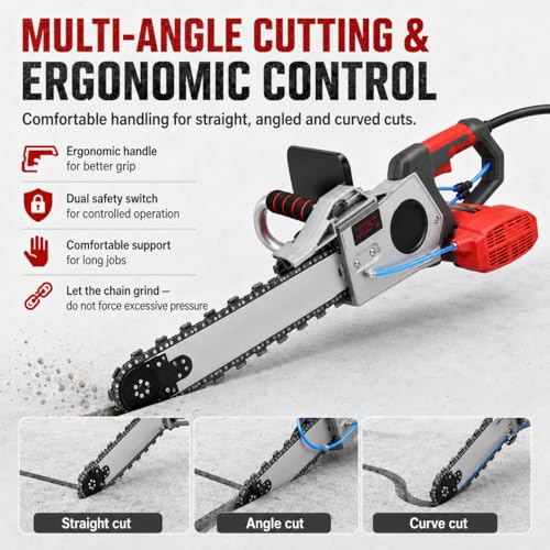 5800W Corded Concrete Wall Chaser