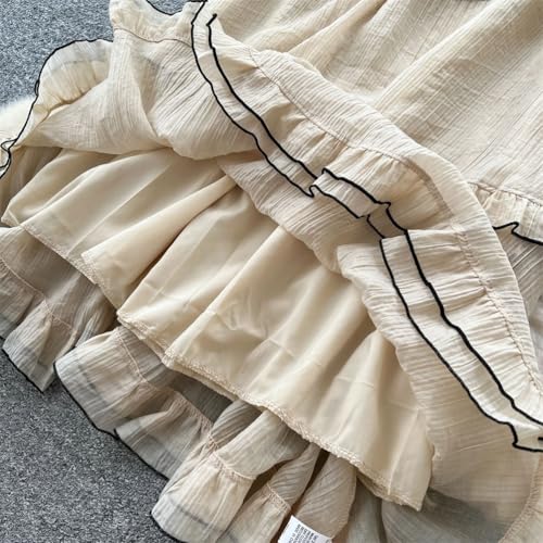 Women Spaghetti Straps Tops Patchwork Vintage Skirts Bohemian Beach Suits3