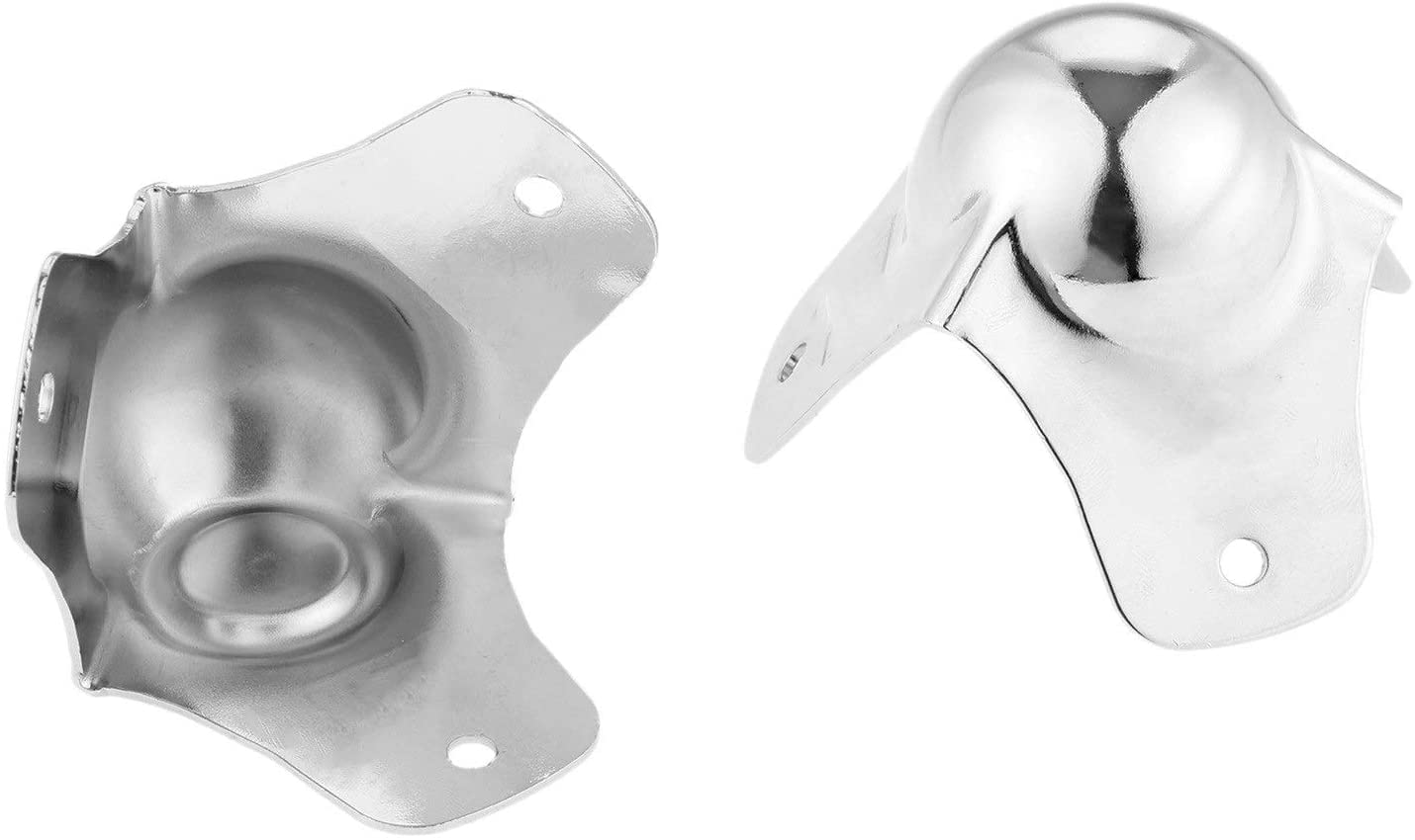 Protectores de Muebles Esquina, Protector de Esquina de Borde, 1 Pieza Muebles artesanales Forma de Bola de Metal Soporte de Esquina Protector de protección para Maleta de Madera Cuerno Bolsas de ai