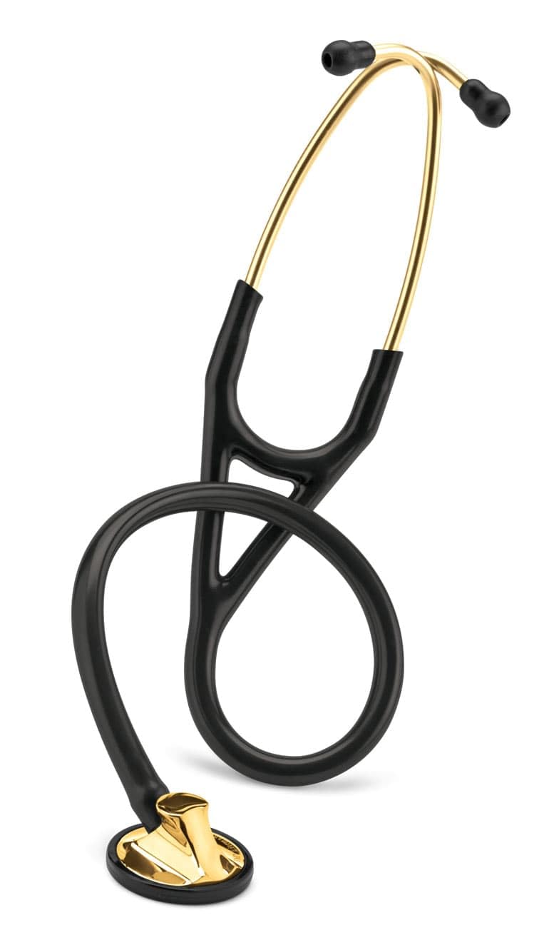 3M Littmann® Master Cardiology stetoscopio con incisione laser - Nero Champagne 2175