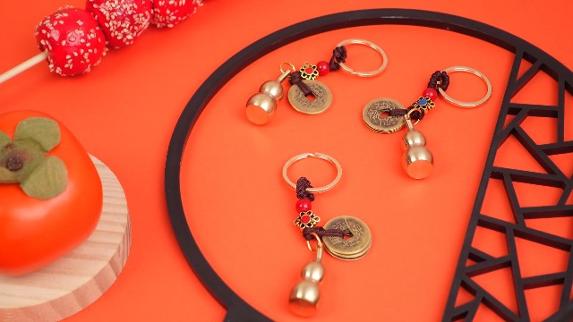 Amazon.com: Hotop 3 Pcs Chinese Gourd Feng Shui Brass Wu Lou