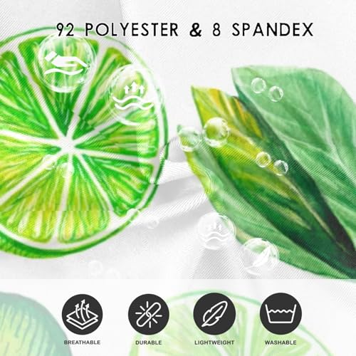 CaTaKu Girls One Piece Swimsuits Lime Lemon Leaves Toddler Bathing Suit for Girls Kids Swimwear 3-10Y3